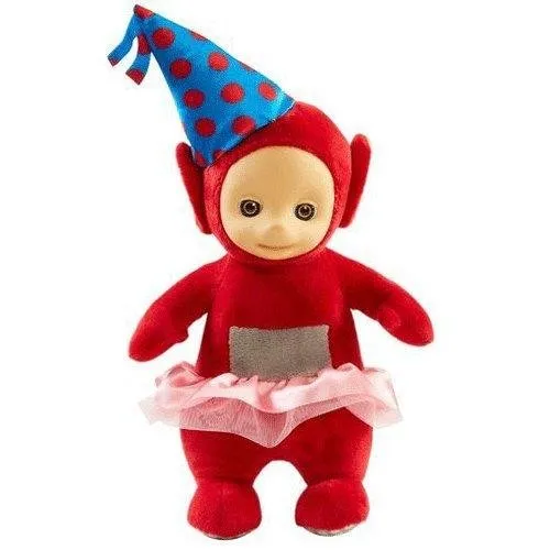Teletubbies Talking Party Po Plush Soft Toy - Red