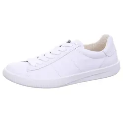 Legero Silence Damen Bright White Sneaker - Damen-Sneaker mit herausnehmbarer Einlegesohle und Futter aus recyceltem Material, ideal für ein bequemes Tragegefühl und umweltbewusste Mode.
