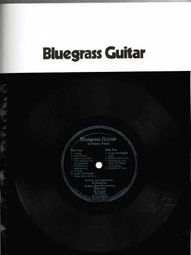 Bluegrass Guitar Book mit Online Audio - Liederbuch für Gitarre mit 128 Seiten und begleitender CD, ideal für alle Bluegrass-Fans und Musiker, die ihr Spiel verbessern möchten.
