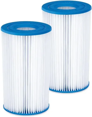 Sommerwellen 2er-Pack Schwimmbadkartusche Filter Ersatzfilter Typ AC Poolfil491
