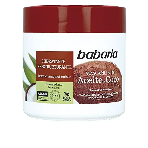 BABARIA MASCARILLA CAPILAR ACEITE DE COCO 400 ML