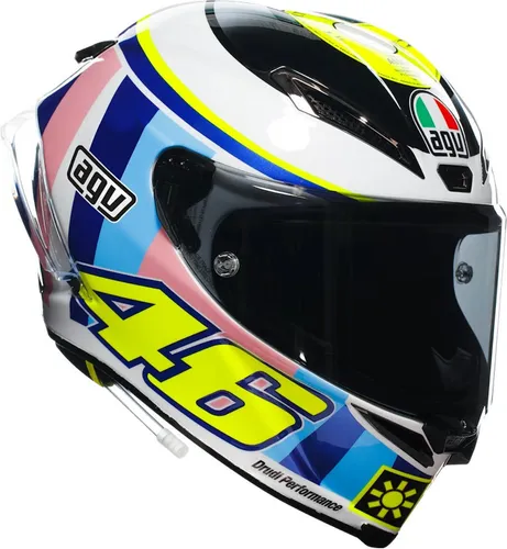 AGV Pista GP RR Assen 2007 Helm, bunt, XL (61/62) - AGV Pista GP RR Helm für höchste Ansprüche! Entwickelt für MotoGP™, bietet er extremen Komfort und Sicherheit bei hohen Geschwindigkeiten. Mit innovativem Belüftungssystem und 190° Panoramasicht.