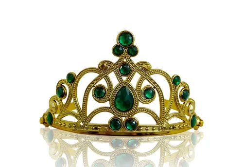 Katara Prinzessin-Kostüm Kinder Diadem Kopfschmuck Karneval Kostümzubehör, Kleid