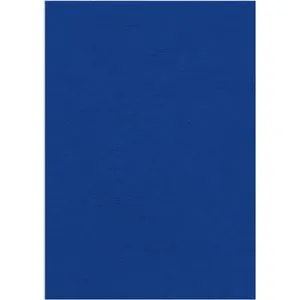 Fellowes Deckblätter 53739 Delta, A4, Lederkarton, blau, 250 g/m², 25 Stück