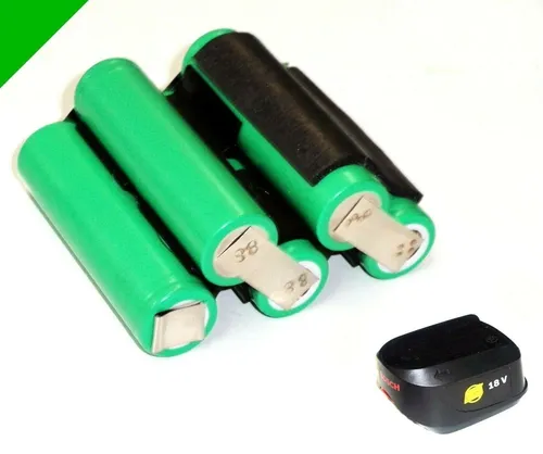 Tauschpack für Bosch Akku 18 V 1,3 /1,5 Ah Li mit 2 Ah