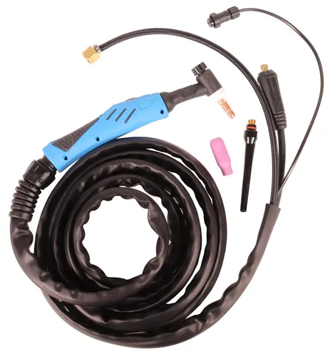 WIG Schlauchpaket WELDINGER WP26 flex 4m 2polig T25 flexible Biegung 9mm Stecker