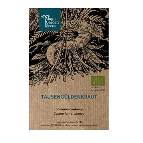Tausengüldenkraut (Centaurium erythraea) - ca. 450 Biosamen der Wildblume Heilpflanze vom Aussterben bedroht