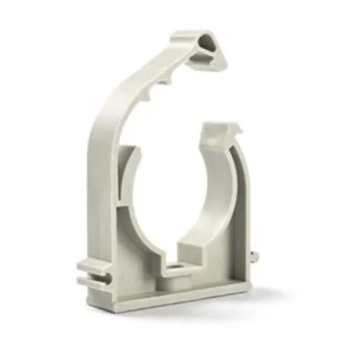 Rohrclips Einfach 40mm Rohrbefestigung Rohrschelle Rohrhalter Clip 50 x