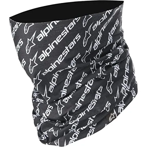 Alpinestars Linear Neck Tube - Nackenwärmer aus 100 % Polyester-Mikrofaser, winddicht und ideal für Motorradfahren, Radfahren, Laufen und Skifahren. Doppellagiger Fleece für exzellenten Tragekomfort und Schutz vor Kälte.