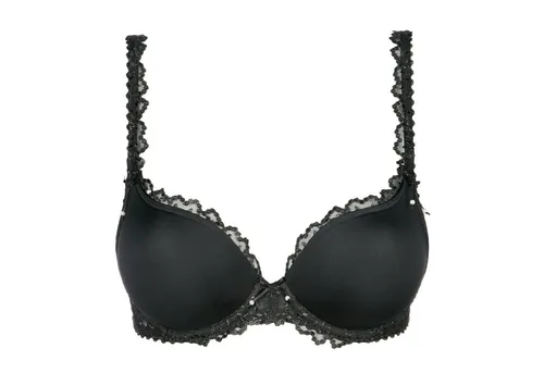 Marie Jo Jane Heart Shaped Padded Bra Schwarz B 80 Damen - Funktionsunterwäsche mit elegantem herzförmigem Design – gepolsterte Cups bieten optimalen Halt und eine natürliche Silhouette für jeden Tag.