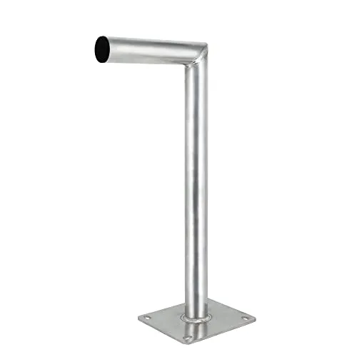 SkyRevolt 60cm Wandhalter für SAT-Schüssel - XXL Aluminium Wandplatte - Halterungen für Satellitenschüsseln - Hochwertige Winkel-Wandhalterung mit XXL Wandplatte aus rostfreiem Alu für dauerhafte und witterungsbeständige Befestigung.