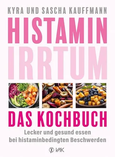 Histamin-Irrtum - Das Kochbuch - Entdecken Sie köstliche Rezepte für eine ausgewogene Ernährung ohne histaminbedingte Beschwerden. Ideal für alle, die Wert auf geschmackvolle und verträgliche Gerichte legen. Perfekt für die alltägliche Küche! Das Buch bietet praktische Tipps zur Zubereitung.