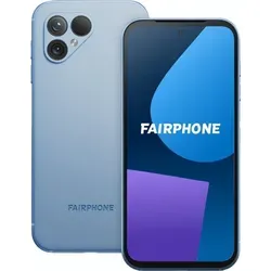 Fairphone 5 5G - Nachhaltiges Smartphone in Himmelblau, 8GB RAM, 256GB Speicher, modular und bis 2031 Updates garantiert
