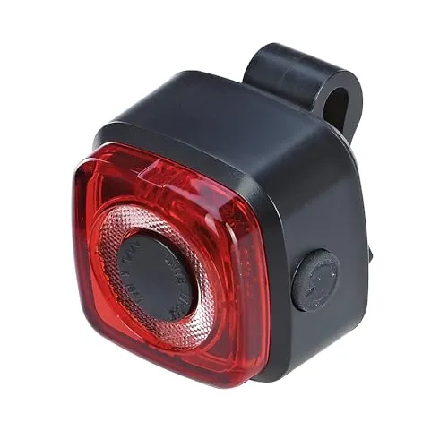 Prophete Akku-Rücklicht, wiederaufladbar mit Cree-LEDs, 220° Sichtbarkeit, Micro-USB-Ladung, universelle Silikonhalterung, werkzeugfreie Montage