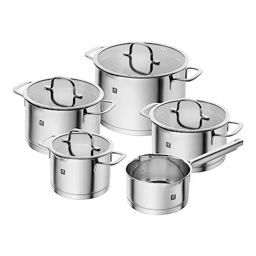 Zwilling 1009154 TrueFlow Kochtopfset 24 cm - Kochtöpfe aus hochwertigem Edelstahl, mit innovativem TrueFlow-System für effizientes Kochen und perfekte Ergebnisse.