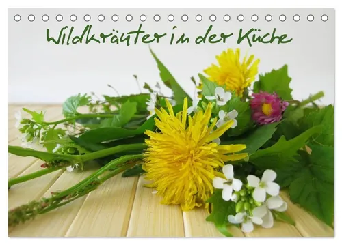 Heike Rau | Wildkräuter in der Küche (Tischkalender 2026 DIN A5 quer),...