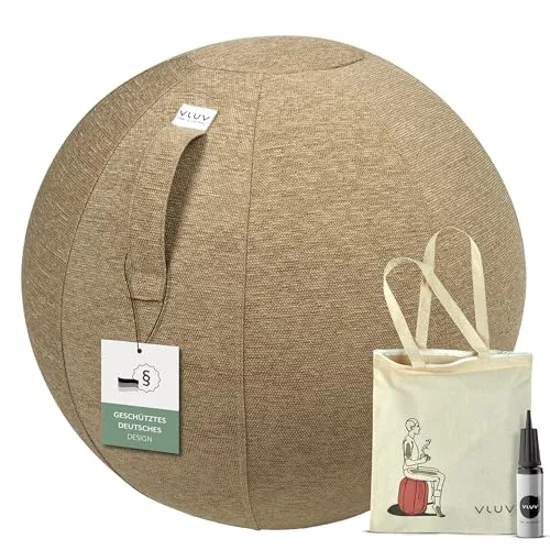 VLUV Stuhl Sitzball Stoff Stov 60-65 cm macchiato von VLUV