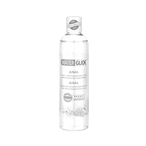 Waterglide Gleitgel Analverkehr Gel | Extra Ultra Langanhaltend | Kondomfreundlich | Wasserbasiert | Vegan | Gleitgel für Sexspielzeug | Stimuliert für Frauen und Männer | 100 ml | Made in EU