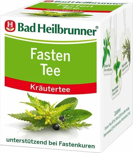 BAD Heilbrunner Fastentee Filterbeutel 8X1.8 g