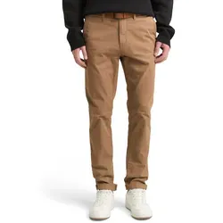 TOM TAILOR Denim Herren Slim Fit Chino Hose mit Gürtel - Stylische Slim Fit Chinohose mit Gürtel, ideal für Freizeit und Business. Aus bequemem Baumwoll-Stoff mit Stretch für optimale Bewegungsfreiheit.