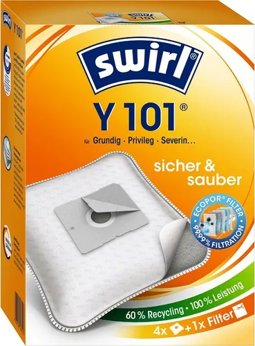 Swirl Y101 Ecopor Staubsaugerbeutel von Swirl