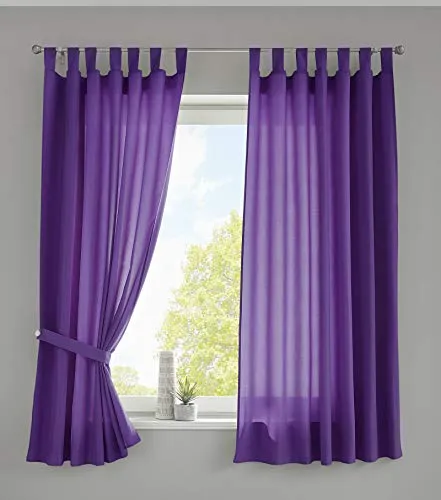 Vorhänge & Gardinen Lila von Gardinenbox