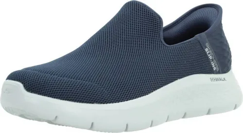 Skechers Herren GO Walk Flex Sneakers, Navy Textile, 41 EU - Herren-Sneaker aus atmungsaktivem Textil, ideal für bequeme Spaziergänge und aktive Tage.
