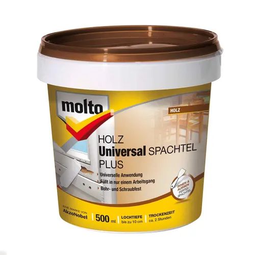 Molto Holzspachtel Plus Premium Fertigspachtel