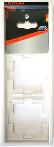 Abdeckrahmen 3-fach weiß Futura REV Ritter SCHALTERPROGRAMM 0230830104
