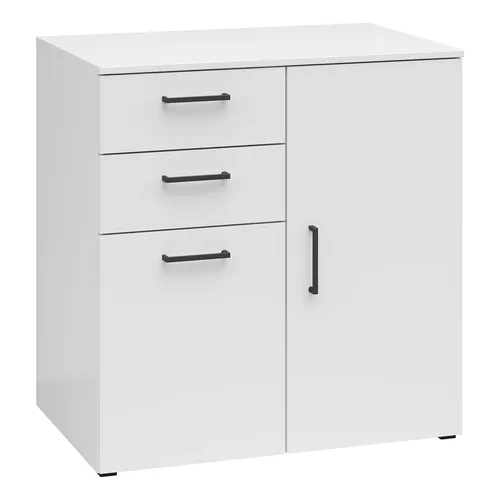 Kommode Multistauraum Weiß in weiß von Roller