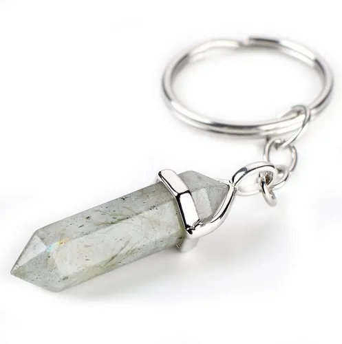 LAVISA Anhänger Schlüssel Edelstein in blau von LAVISA