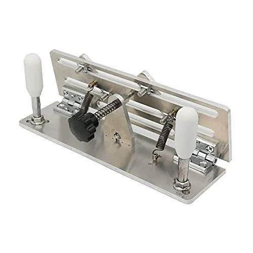 VIGAN Messerschärfer Jig Gürtel Schleifmaschine Messer Jig Schärfen Locator Handheld Messer Schärfen Clip - Silber