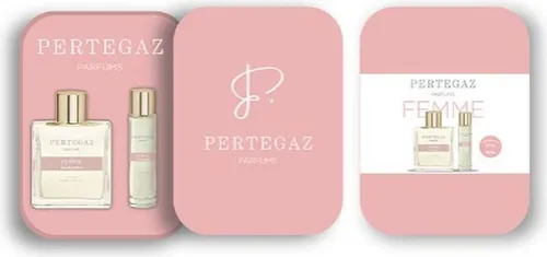 Pertegaz Duft-Set FEMME LOT 2 Stück - Damendüfte, zwei exquisite Düfte in einem Set für unvergessliche Momente.