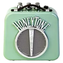 Danelectro N-10 Honeytone Mini Amp AQ - Zubehör für Gitarre & Bass, kompakter 1 Watt Mini-Verstärker im coolen Vintage-Design mit Clean- und Overdrive-Sound für flexibles Spielen unterwegs.