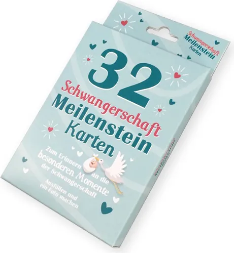 Meilensteinkarten Set Schwangerschaft