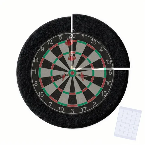 Dartscheibe Schutzring Catchring Dartring Dartscheibenumrandung 60 cm 4-tlg.