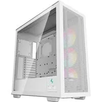 MORPHEUS Tower-Gehäuse Weiß mit Tempered Glass
