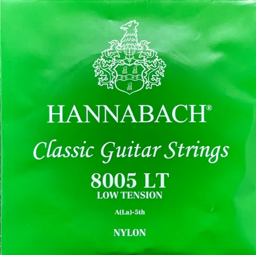 Hannabach 800LT - low, Nylon, Gitarrensaiten, Satz oder Einzelsaiten