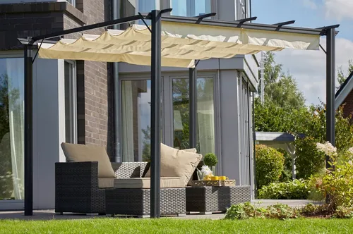 KONIFERA Pavillon-Ersatzdach für Tilos 300x400 cm beige von Konifera