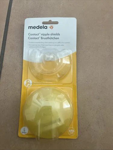 Medela Brusthütchen, Größe L, 24mm, PZN 00294533, 2 St.