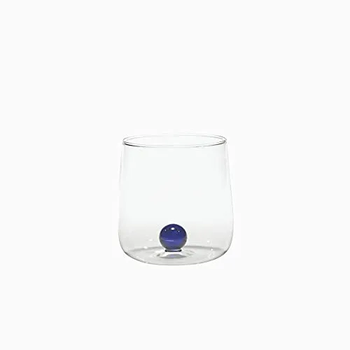 Zafferano Bilia Glasbecher Set in blau von Zafferano