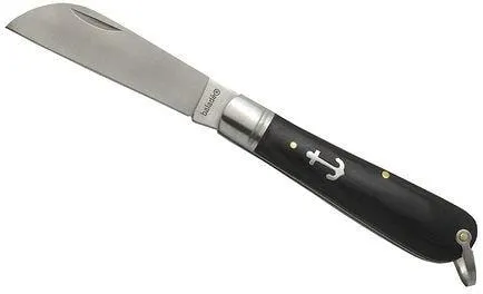 Baladeo Le Breizh Anchor Taschenmesser - Hochwertiges Taschenmesser aus Frankreich mit rostfreier Edelstahlklinge und elegantem Staminaholzgriff. Ideal für Outdoor-Abenteuer und alltägliche Anwendungen.