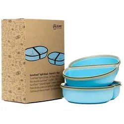 SureFeed Splitschale 2er Set blau in blau von SurepetCare