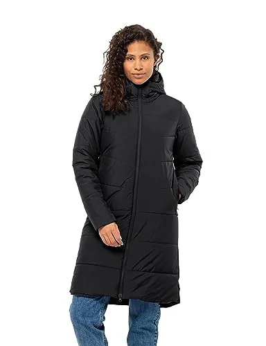 Jack Wolfskin Deutzer Coat - winddichter Wintermantel für Damen - Hochwertiger Wintermantel aus nachhaltigem PRIMALOFTÂ® Material, winddicht und stark wasserabweisend. Ideal für kalte Tage mit hohem Tragekomfort und praktischen Taschen.