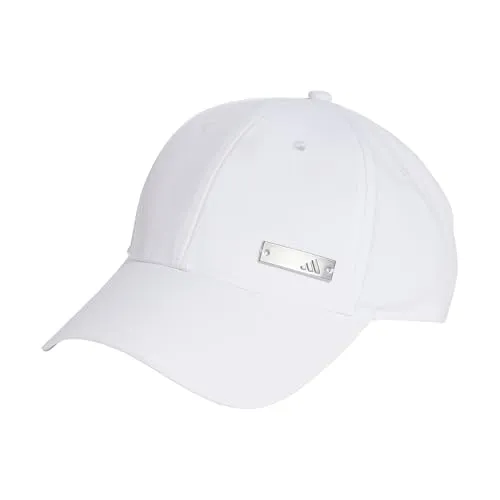 adidas Unisex Baseball Lightweights Cap Metal, White, L-XL in weiß von adidas