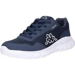 Kappa LAURUS Sneaker blau 45 EU - Sportliche Kappa LAURUS Sneaker in Blau (Größe 45) mit praktischem Klettverschluss. Leichtgewichtige Gummisohle für optimalen Komfort im Alltag.
