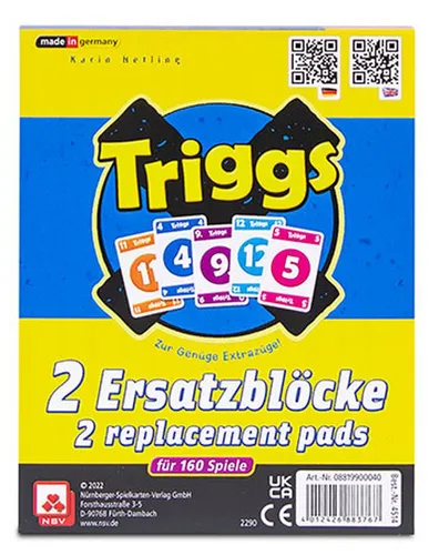 Cartamundi Spiel Triggs - Zusatzblöcke (2er)