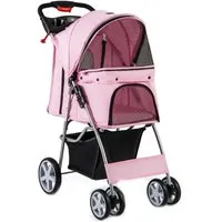 Costway Hundewagen für Haustiere bis 15 kg