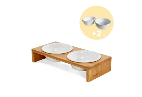 PiuPet Futternapf für Katzen & kleine Hunde 250ml