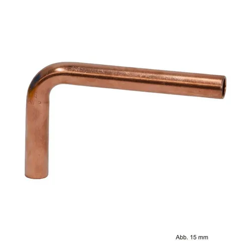 GEBERIT Mapress Kupfer Passbogen 90° – 15mm Rohrverbinder - Hochwertiger GEBERIT Mapress Kupfer Passbogen 90° für zuverlässige Rohrverbindungen. Ideal für professionelle Installationen mit einfacher Handhabung.